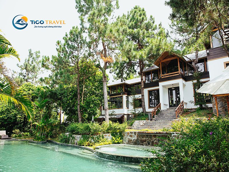 Khu nghỉ dưỡng Sóc Sơn với bể bơi tại Amaya Home Resort