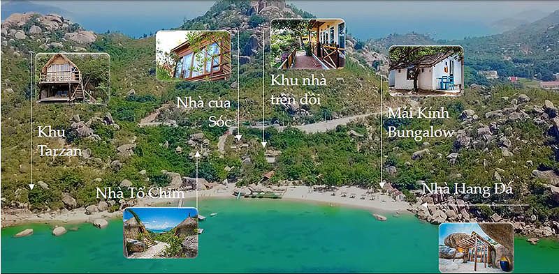 Các loại phòng nghỉ tại Resort Sao Biển Cam Ranh