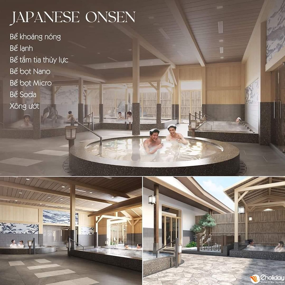 Japanese Onsen - Onsen chuẩn Nhật