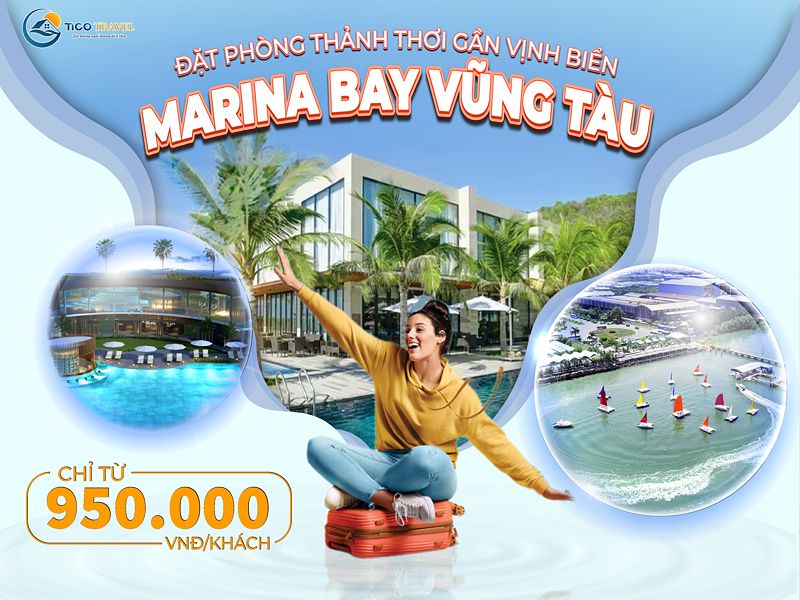 Resort Vũng Tàu sát biển Marina Bay Vũng Tàu Resort & Spa