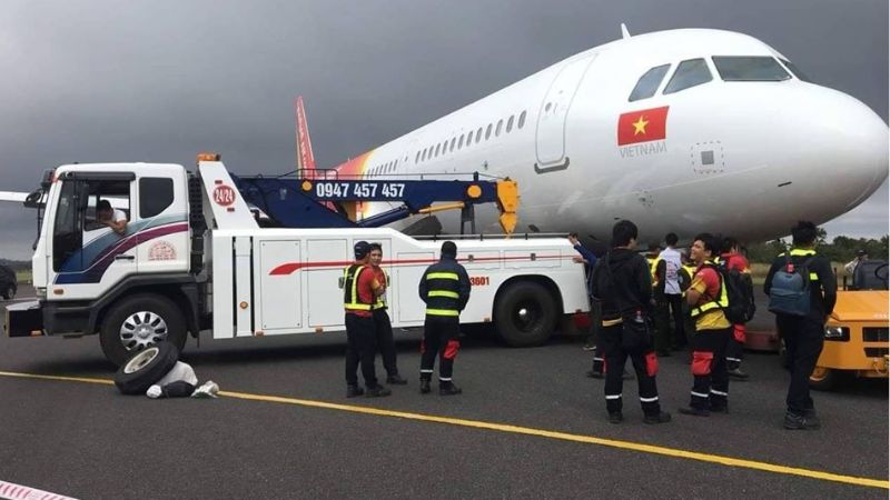  máy bay Vietjet tai nạn 