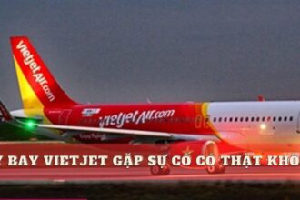 máy bay Vietjet gặp sự cố