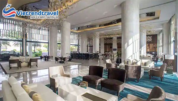 Sảnh Alumi tại Radisson Blu Phú Quốc