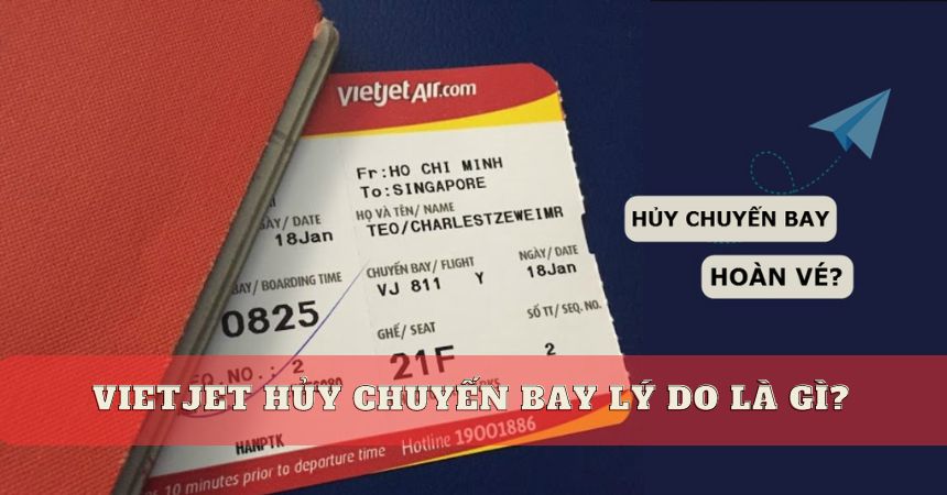 Vietjet hủy chuyến